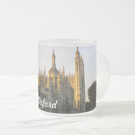 Oxford-Tasse Mattglastasse (VorderseiteRechts)