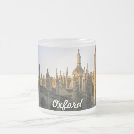 Oxford-Tasse Mattglastasse (Mittel)