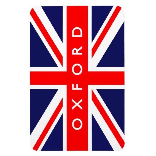 Oxford UK Flag Magnet (Vertikal)