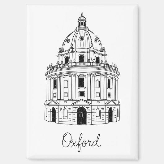 Oxford University Radcliffe Camera England Reise Magnet (Vorderseite)