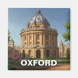 Oxford University Radcliffkamera England Travel Magnet