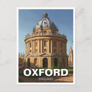 Oxford University Radcliffkamera England Travel Postkarte