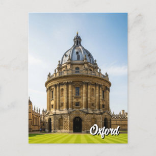 Oxford University Radcliffkamera England Travel Postkarte