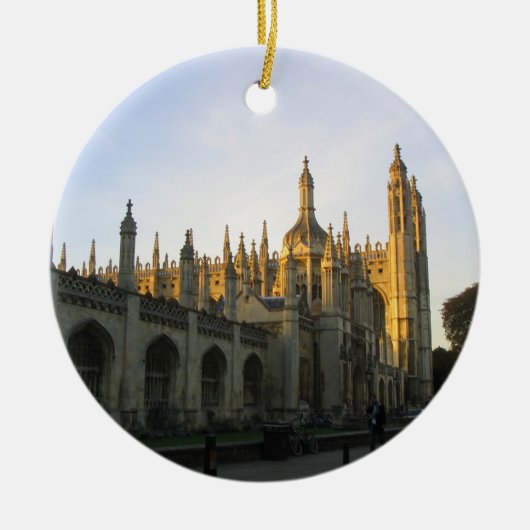 Oxford-Verzierung Keramik Ornament (Vorne)