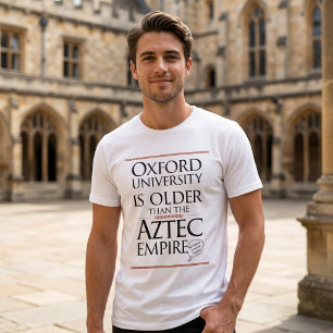 Oxford vs. Aztekenreich Interessantes Design Tri-Blend Shirt