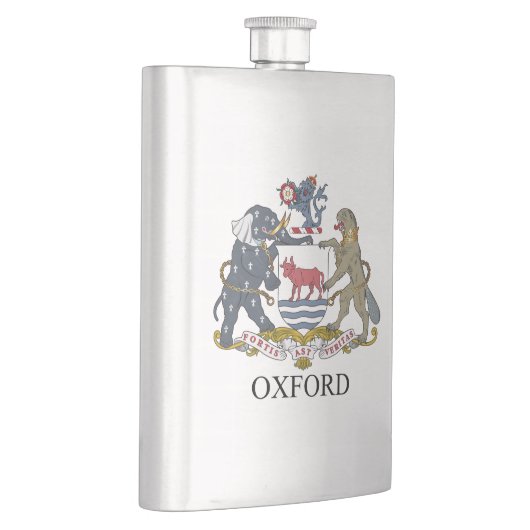 Oxford-Wappen Flachmann (Rechts)