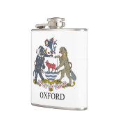 Oxford-Wappen Flachmann (Links)