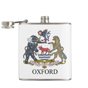 Oxford-Wappen Flachmann