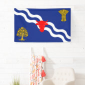 Oxfordshire-Flagge Symbol der Provinz Oxford Banner (Insitu)