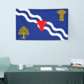 Oxfordshire-Flagge Symbol der Provinz Oxford Banner (Messeveranstaltung)