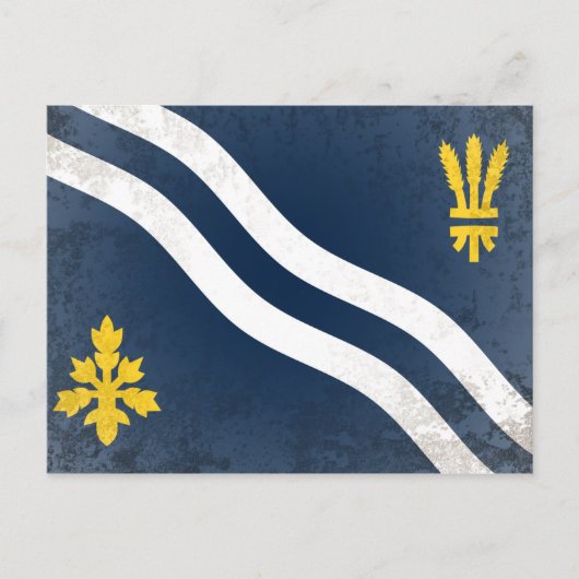 Oxfordshire Postkarte (Vorderseite)