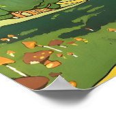 Oxhey Woods Druck Poster (Ecke)