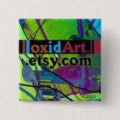 oxidArt quadratischer Knopf Button (Vorderseite)