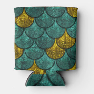 Oxide Metallic: Fischskalen Textur Dosenkühler