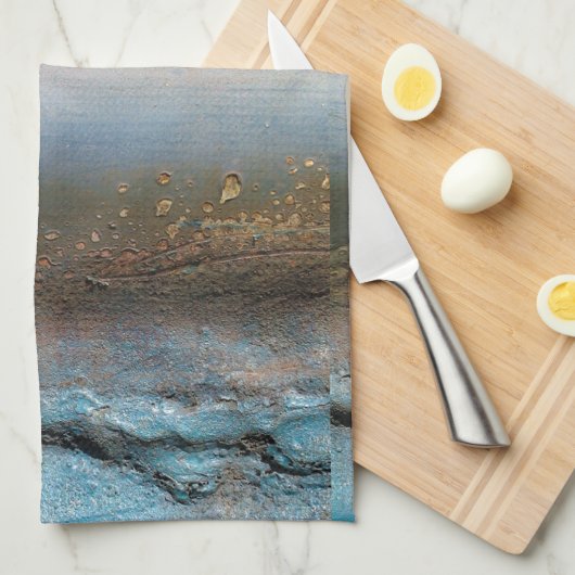 Oxidiertes Metall Geschirrtuch (Viertel Falte)