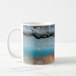 Oxidiertes Metall Kaffeetasse