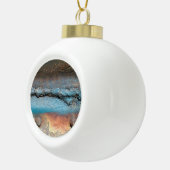 Oxidiertes Metall Keramik Kugel-Ornament (Rechts)