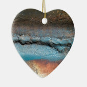 Oxidiertes Metall Keramik Ornament (Rechts)