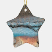 Oxidiertes Metall Keramik Ornament (Links)