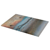 Oxidiertes Metall Schneidebrett (Ecke)