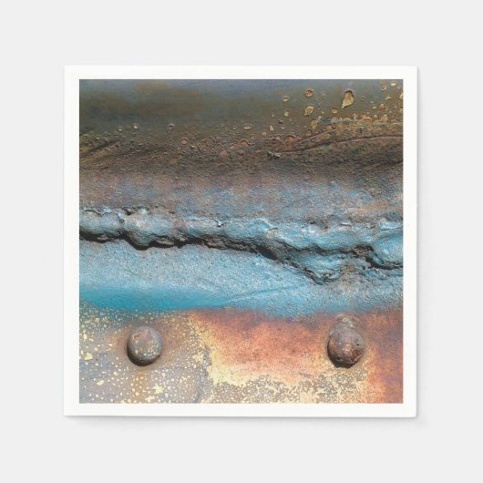 Oxidiertes Metall Serviette (Vorderseite)