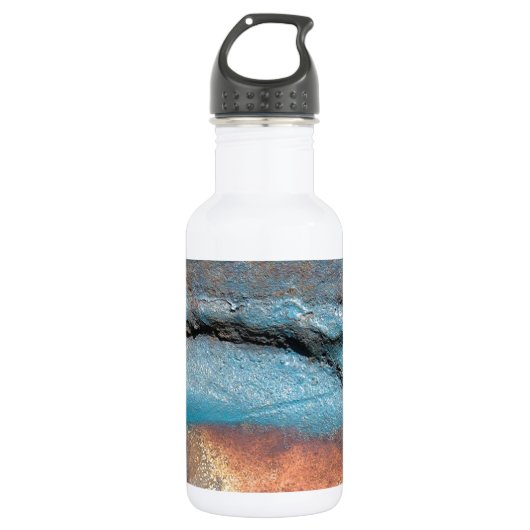 Oxidiertes Metall Trinkflasche (Vorderseite)