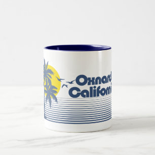 Oxnard California Zweifarbige Tasse