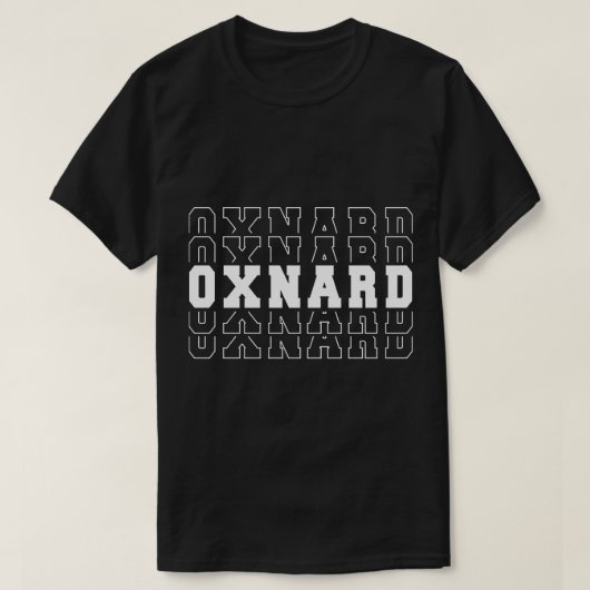 Oxnard City California Oxnard CA 1 T-Shirt (Design vorne)