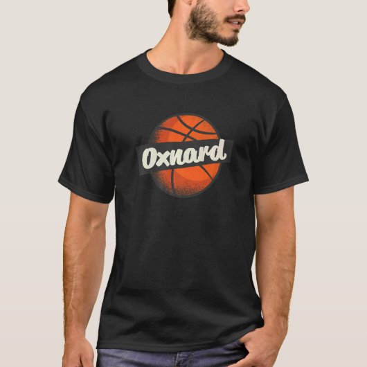 Oxnard Heimat Basketball Player Sports T-Shirt (Vorderseite)