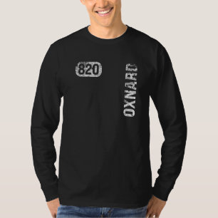 Oxnard Kalifornien 820 Vorwahl Vintage Retro T-Shirt