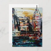 OXO auf der Southbank Postkarte (Vorne/Hinten)