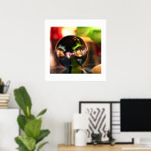 OXO Ball II Flipper Poster (Heimbüro)