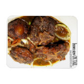 Oxtail Brown Stew Kühlschrank Magnet (Horizontal)