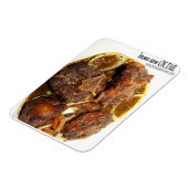 Oxtail Brown Stew Kühlschrank Magnet (Linke Seite)
