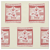 Oxtail Suppe Pop Art Stoff (Muster)