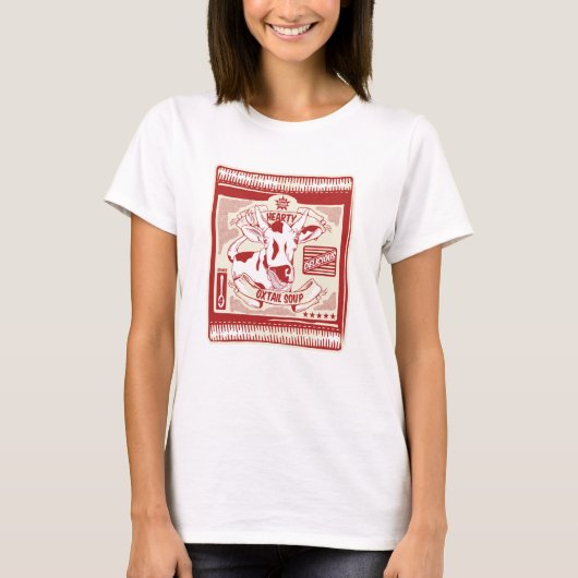 Oxtail Suppe Pop Art T-Shirt (Vorderseite)