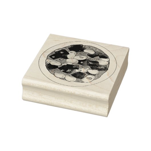 Oxtail und Broad Beans Stew jamaikanische Lebensmi Gummistempel (Stempel)