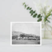 Oxteams und Wagen in einem Schwarzen Tal Postkarte (Stehend Vorderseite)