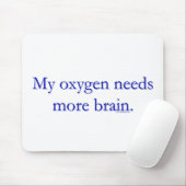 Oxy Brain Mousepad (Mit Mouse)