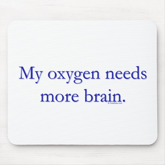Oxy Brain Mousepad (Vorne)
