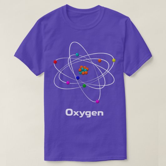 Oxygen Atom T-Shirt (Design vorne)