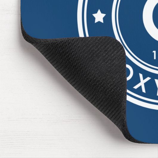 Oxygen Element Blue Mouse Pad Mousepad (Ecke)