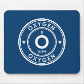 Oxygen Element Blue Mouse Pad Mousepad (Vorne)