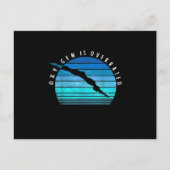 Oxygen ist übertrieben schwimmend Geschenke schwim Ankündigungspostkarte (Vorderseite)