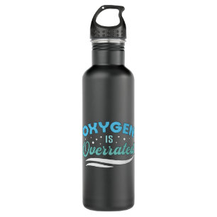 Oxygen ist übertrieben schwimmendes Schwimmerschwi Edelstahlflasche