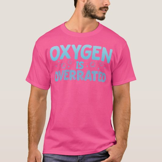 Oxygen überbewertet Water Polo Funny Swim Team (Vorderseite)