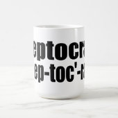 Oxygentees Ineptocracy Kaffeetasse (Mittel)