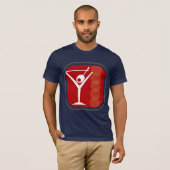 Oxygentees Martini T-Shirt (Vorne ganz)