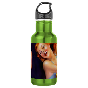 Oxygentees Pin Up Edelstahlflasche