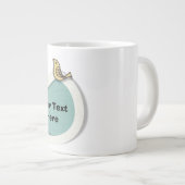 Oxygentees Sprache-Blasen-Tunnel-bohrwagenTasse Jumbo-Tasse (Vorderseite Rechts)